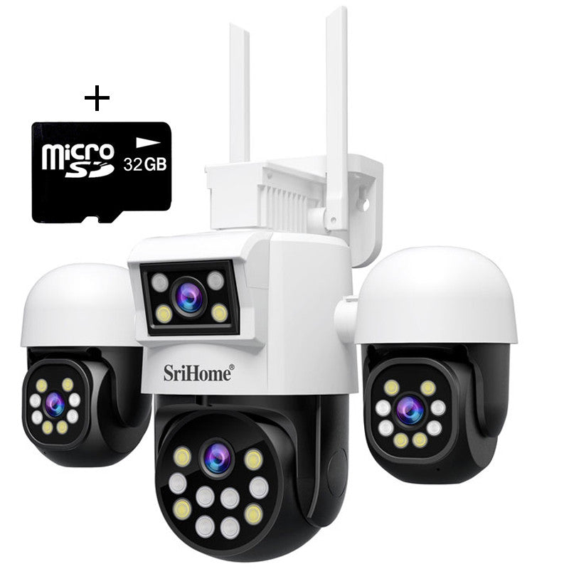 Camera Cvadrupla De Supraveghere Video WIFI CCTV SriHome SH069 PRO Camera Cvadrupla De Supraveghere Video WIFI CCTV SriHome SH069 PRO